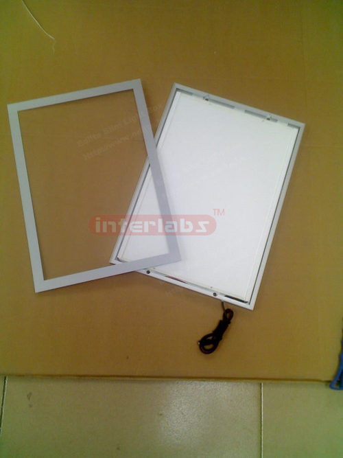 Magnet single sided LED slim light box